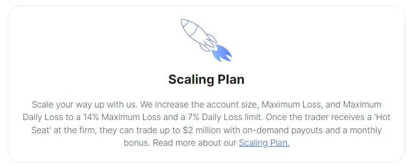 Funding Pips Scaling Plan